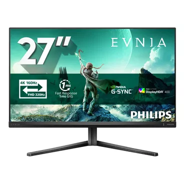 Philips Evnia 3000 27M2N3800A/00 computerskærm 68,6 cm (27") 3840 x 2160 pixel 4K Ultra HD LCD Grå