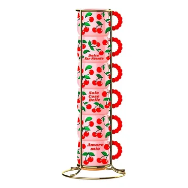 Bialetti Fruit Vibes zestaw 6 filiżanek 60ml