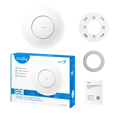 Crudy BE11000 TriBand WiFi 7 25G Access Point AP11000