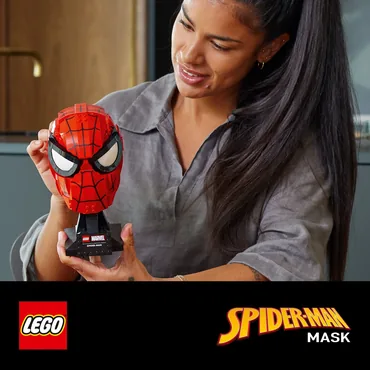 LEGO Spider-Mans maske