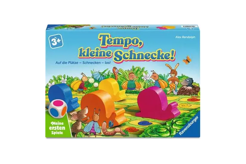 Ravensburger Brädspel - 2-6 spelare min - från3-7 År - 10-15 min - Löpspel - Träsneglarna