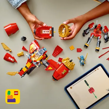 LEGO NINJAGO Kais Storm Rider-mech