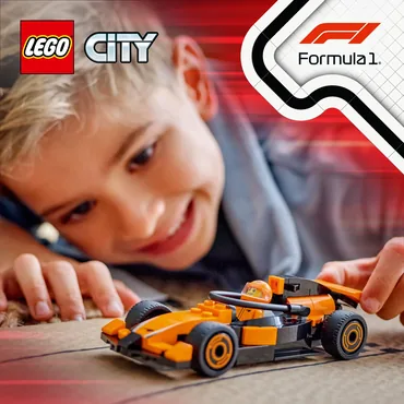 LEGO City F1®-kører med McLaren-racerbil