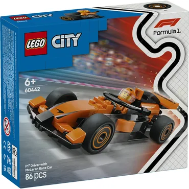 LEGO City F1®-kører med McLaren-racerbil