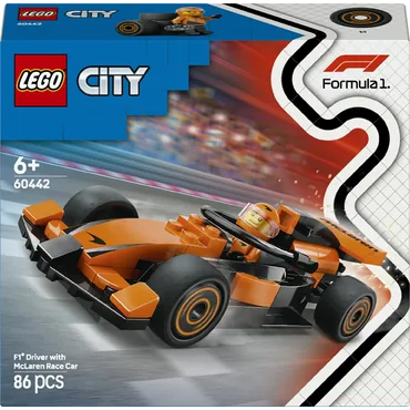 LEGO City F1®-kører med McLaren-racerbil