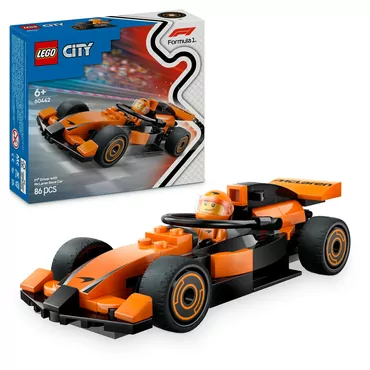 LEGO City F1®-kører med McLaren-racerbil