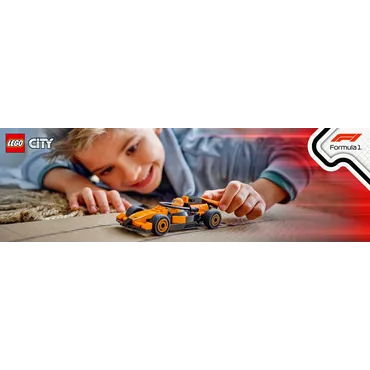 LEGO City F1®-kører med McLaren-racerbil