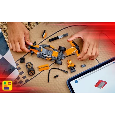 LEGO City F1®-kører med McLaren-racerbil