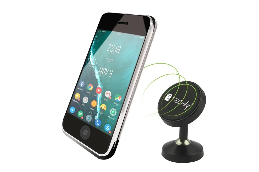Techly I-SMART-UNI7 holder Passiv holder Mobiltelefon/Smartphone Sort