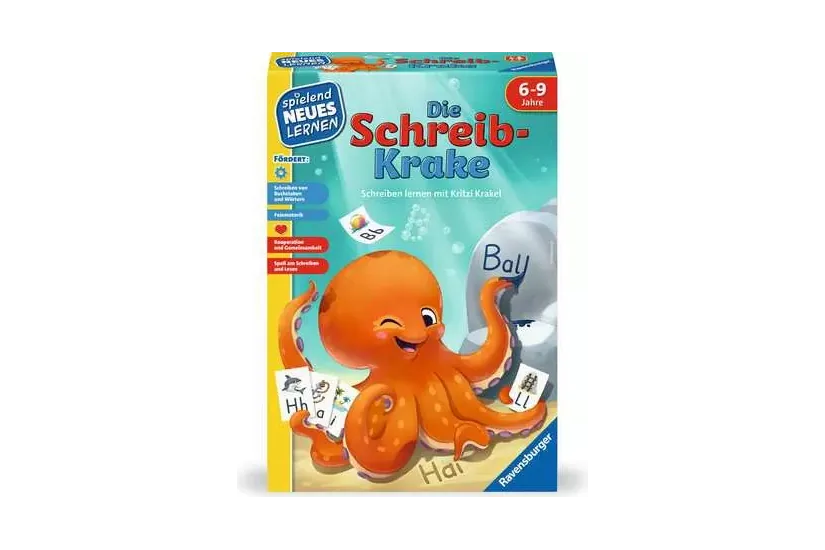 Ravensburger Brädspel - 1 spelare min - 4 spelare max - från6 År - Utbildningsspel