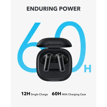 Soundcore P40i Headset Trådløs I ørerne Opkald/Musik/Sport/Hverdag Bluetooth Sort
