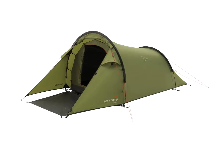 Easy Camp Tält - 2 personer - Tunneltält - 2.9 g - Grön - EnduraFlex glasfiber