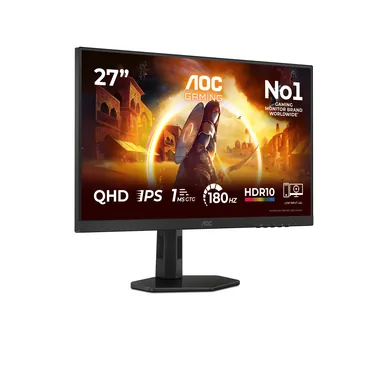 AOC Gaming Q27G4XF skærm - WLED - 27" - NVIDIA G-SYNC - Fast IPS - 1ms,0.5ms