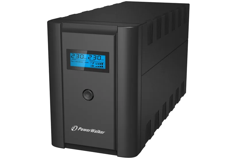 PowerWalker VI 1200 LCD/IEC - UPS - 600 Watt - 1200 VA