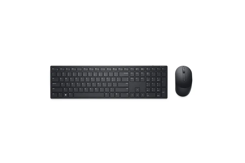 Dell Pro KM5221W - sæt med mus og tastatur - QWERTY - UK - sort Indgangsudstyr