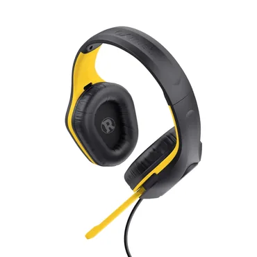 Trust 25783 hovedtelefoner/headset Ledningsført Spil Sort, Gul