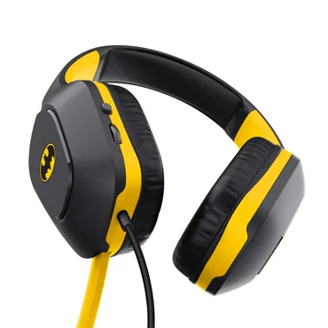 Trust 25783 hovedtelefoner/headset Ledningsført Spil Sort, Gul