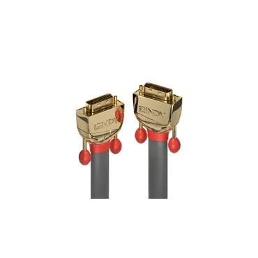 Lindy 36207 DVI kabel 15 m DVI-D Grå
