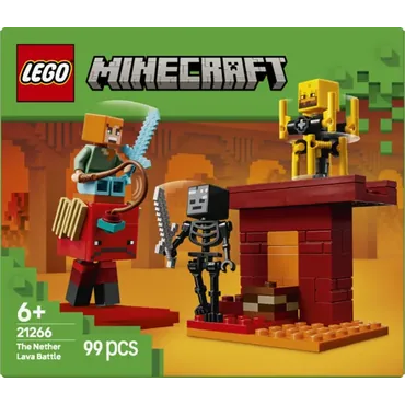 LEGO Minecraft Nether-lavakampen