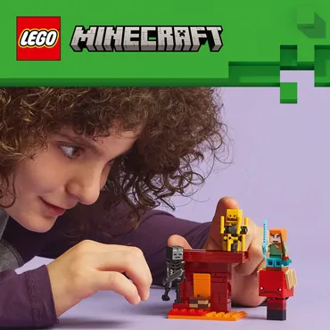 LEGO Minecraft Nether-lavakampen