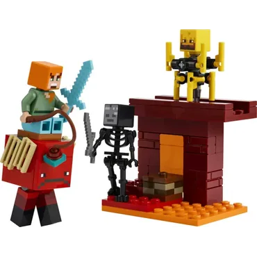 LEGO Minecraft Nether-lavakampen