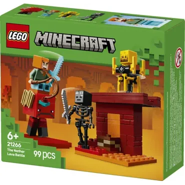 LEGO Minecraft Nether-lavakampen