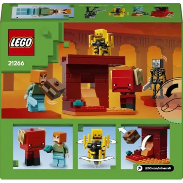 LEGO Minecraft Nether-lavakampen