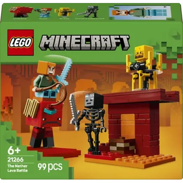 LEGO Minecraft Nether-lavakampen