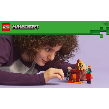 LEGO Minecraft Nether-lavakampen