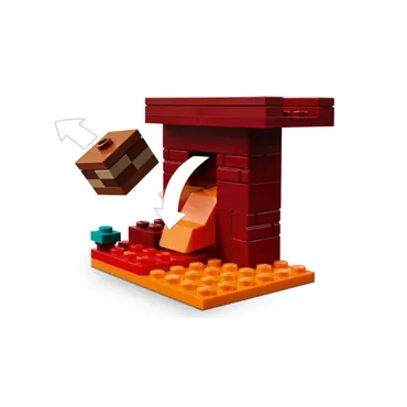 LEGO Minecraft Nether-lavakampen