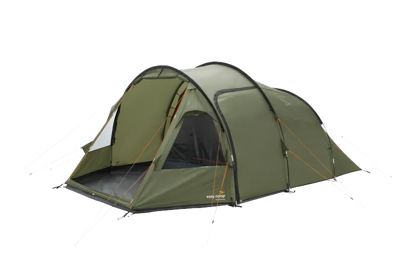 Easy Camp Tält - 5 personer - Tunneltält - 10.8 g - Grön - EnduraFlex fibreglass