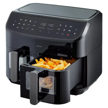 MEDION LIFE P20 Dobbelt 8,7 L 2600 W Varmluftsteger Sort