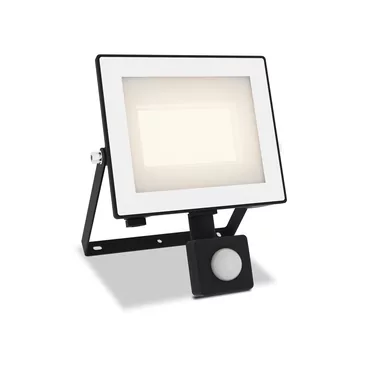Philips Lois Naświetlacz LED 30W |3200lm |3000K |IP65 |Czujnik Ruchu |Czujnik Zmierzchu |Czarny