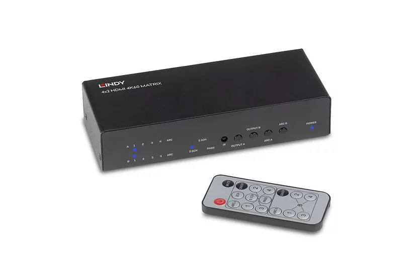 Lindy 38084 matrix kontakt AV matrix omskifter