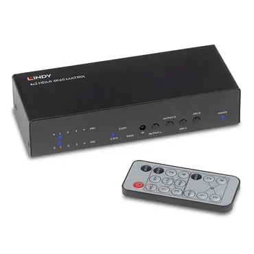 Lindy 38084 matrix kontakt AV matrix omskifter