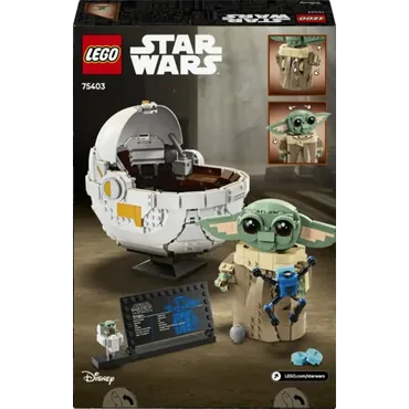 LEGO Star Wars Grogu in seiner Repulsorwiege 75403
