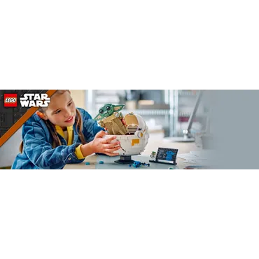 LEGO Star Wars Grogu in seiner Repulsorwiege 75403