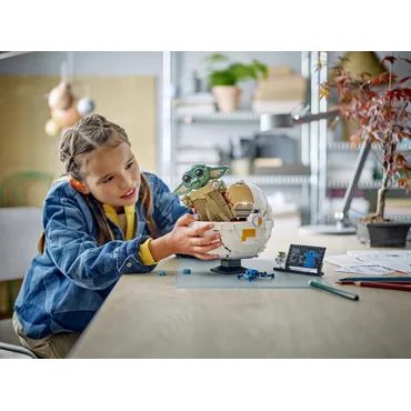 LEGO Star Wars Grogu in seiner Repulsorwiege 75403