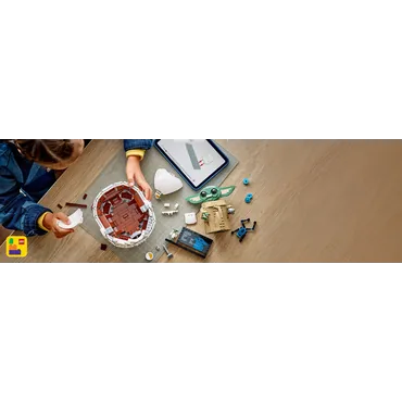 LEGO Star Wars Grogu in seiner Repulsorwiege 75403