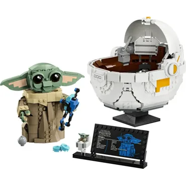 LEGO Star Wars Grogu in seiner Repulsorwiege 75403