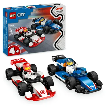 LEGO City F1® Williams Racing og Haas F1®-racerbiler