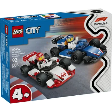 LEGO City F1® Williams Racing og Haas F1®-racerbiler