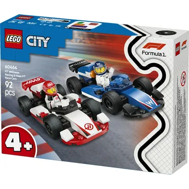 LEGO City F1® Williams Racing og Haas F1®-racerbiler