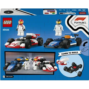 LEGO City F1® Williams Racing og Haas F1®-racerbiler