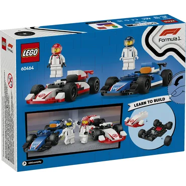LEGO City F1® Williams Racing og Haas F1®-racerbiler