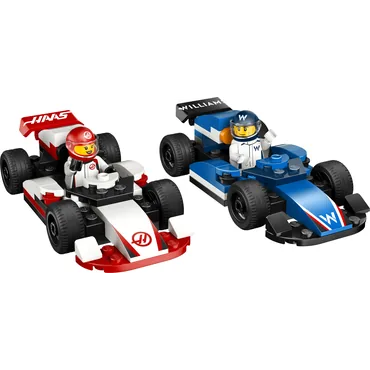 LEGO City F1® Williams Racing og Haas F1®-racerbiler