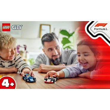 LEGO City F1® Williams Racing og Haas F1®-racerbiler