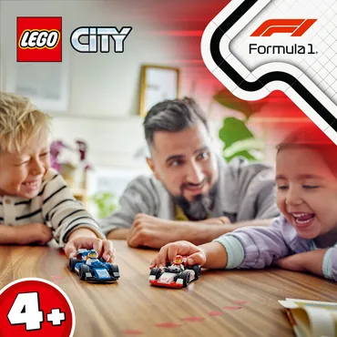 LEGO City F1® Williams Racing og Haas F1®-racerbiler