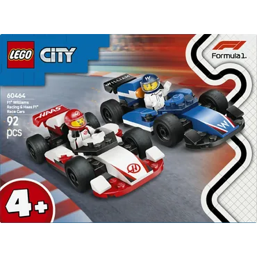 LEGO City F1® Williams Racing og Haas F1®-racerbiler