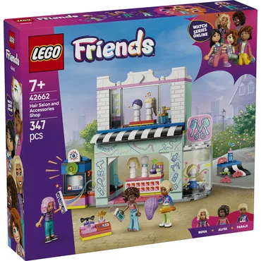 LEGO Friends 42662 Salon fryzjerski i sklep z ozdobami